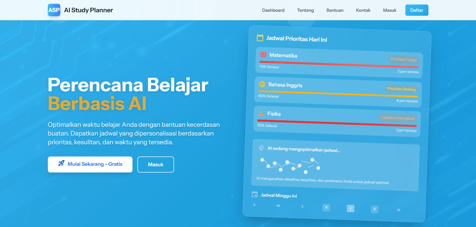 AI Study Planner